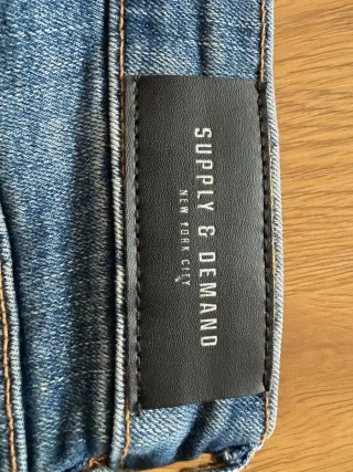 Supply & Demand || Vaqueros talla S