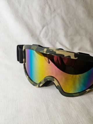 Gafas de esquí camuflaje espejo