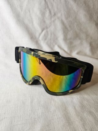 Gafas de esquí camuflaje espejo