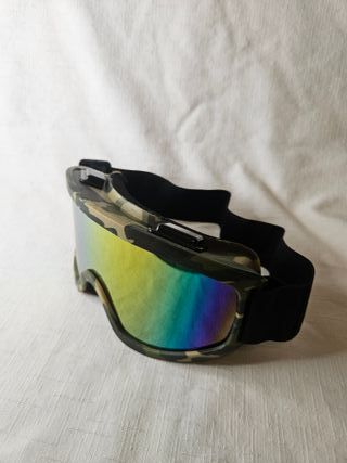 Gafas de esquí camuflaje espejo