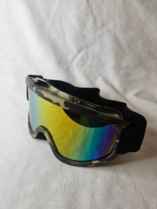 Gafas de esquí camuflaje espejo