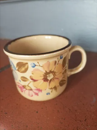 Tazza Weidmann in porcellana decorata