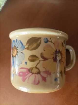 Tazza Weidmann in porcellana decorata