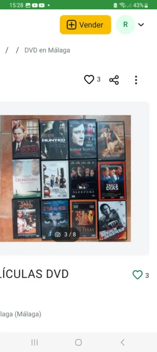 Lote Películas DVD Variadas