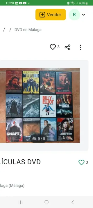 Lote Películas DVD Variadas