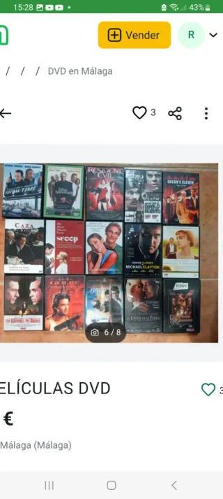 Lote Películas DVD Variadas