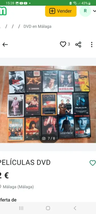Lote Películas DVD Variadas