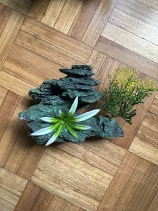 Accesorios para acuario: Castillo piedta y tronco