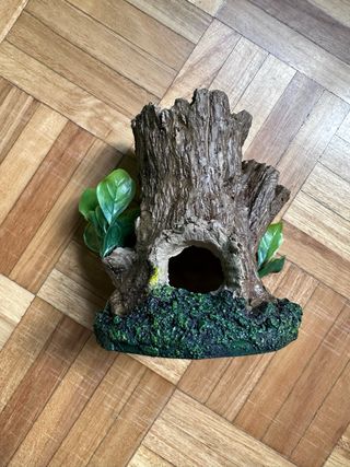 Accesorios para acuario: Castillo piedta y tronco