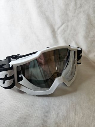 Gafas de esquí blancas