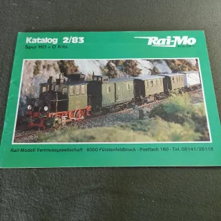 Katalog Rai-Mo 2/83 Spur HO + O Kits modellismo