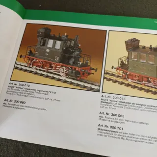 Katalog Rai-Mo 2/83 Spur HO + O Kits modellismo