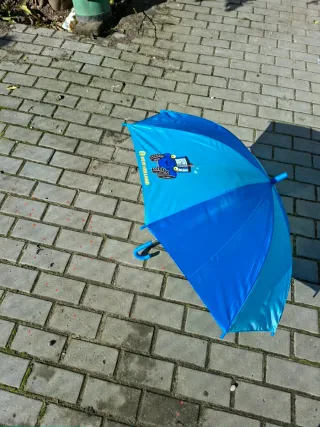 Chapéu de Chuva Infantil New Holland Azul