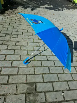 Chapéu de Chuva Infantil New Holland Azul