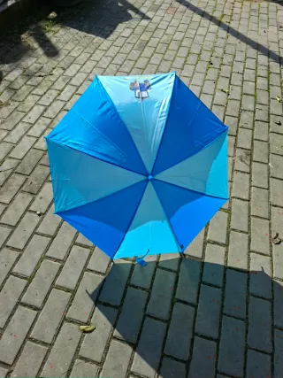 Chapéu de Chuva Infantil New Holland Azul