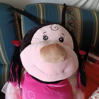 Dos muñecas de trapo grandes