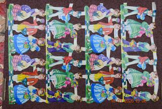 Cromos troquelados de figuras