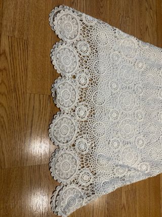 Vestido Ibicenco Blanco Talla  L