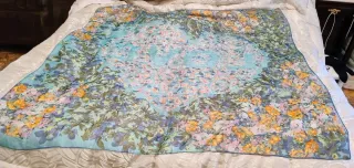 Gran Foulard usi stola o copricostume misto seta