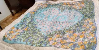 Gran Foulard usi stola o copricostume misto seta