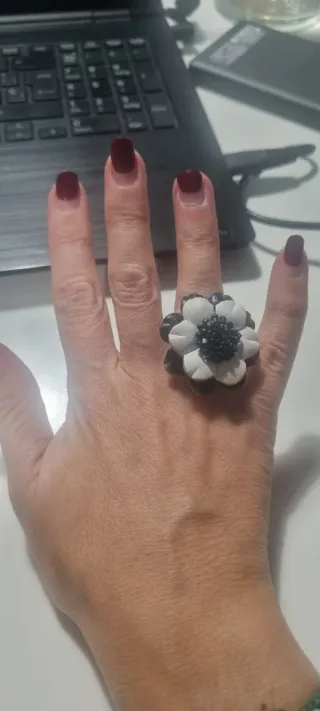 Lote de 6 Anillos Variados. Tallas variadas