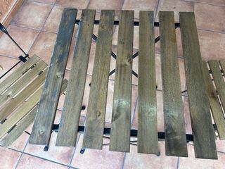 Mesa y 2 Sillas Plegables Balcón