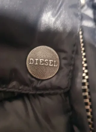 Abrigo DIESEL plumífero negro