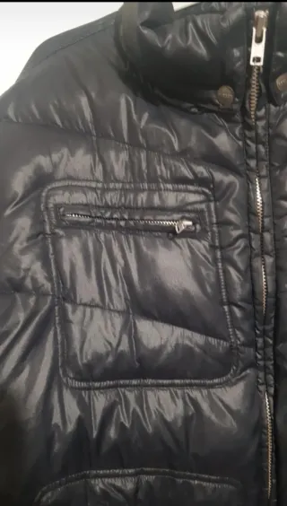 Abrigo DIESEL plumífero negro