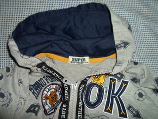 Felpa bimbo 30 mesi Super Brother Boy