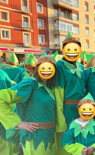 Disfraz Peter Pan Pack familiar 2adultos +1niño