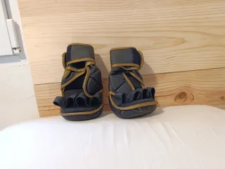 Guantillas MMA DSK Negras y Doradas