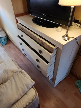 Cómoda Sinfonier Madera y Metal