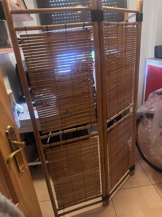 Biombo de madera
