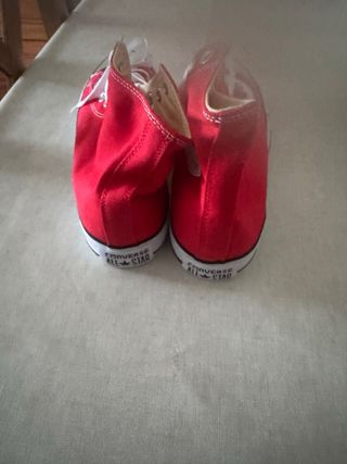 Zapatillas Converse Altas Rojas Numero 40