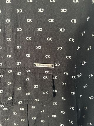 Camisa Calvin Klein Talla L Estampada