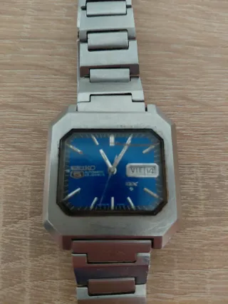 RELOJ SEIKO5 DX Automático Esfera Azul