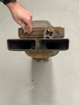 Escape trasero Opel Senator 2000 24V