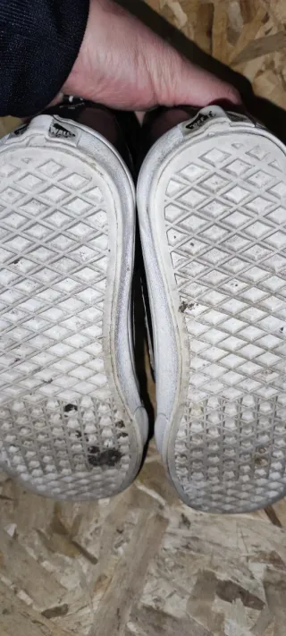 Scarpe Vans Sk8-Hi nere