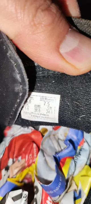 Scarpe Vans Sk8-Hi nere