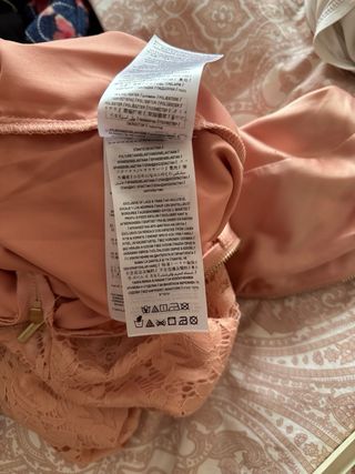 Vestido de cóctel Marciano rosa