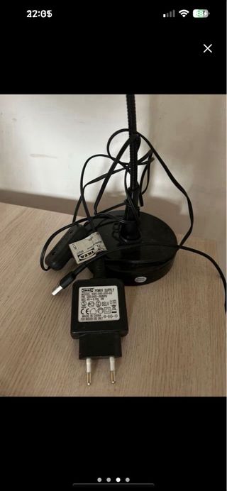 Lampada da tavolo Ikea nera