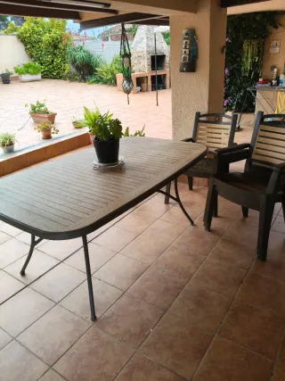 Mesa y 4 Sillas Terraza
