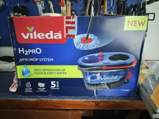 Cubo Fregar Doble Vileda H2Pro. Nuevo, nunca usado