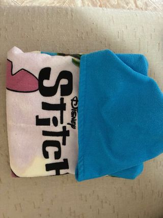 Toalla con capucha de Stitch Disney NIÑO O NIÑA