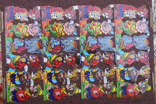 Cromos troquelados de animales