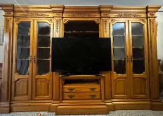 Mueble comedor madera maciza roble