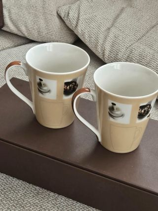 Conjunto 2 tazas café nuevas