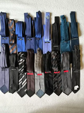 LOTE 18 CORBATAS CABALLERO ELEGANTES Y BARATAS