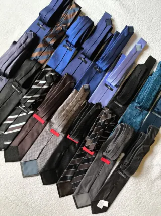 LOTE 18 CORBATAS CABALLERO ELEGANTES Y BARATAS