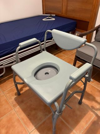Silla WC Bariátrica Plegable